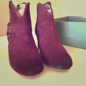 Hinge Burgundy Billy Boots